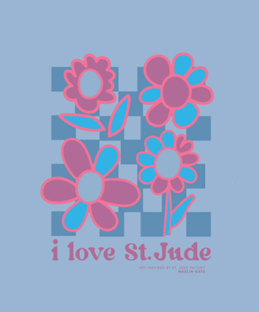 St. Jude Pinky Petals Youth Tee